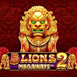 5 Lions Megaways 2 slot visual from Pragmatic Play available on instantccasino.com