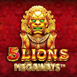 5 Lions Megaways logo by Pragmatic Play at Instant Casino
