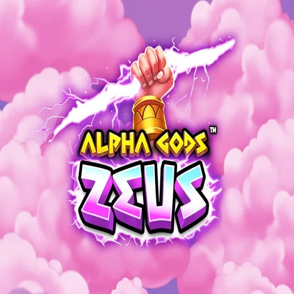 Alpha Gods Zeus online game logo by PearFiction Studios on instantccasino.com