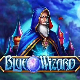 Blue Wizard slot visual from Quickspin available on instantccasino.com