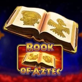 Book of Aztec online game logo by Amatic Industries on instantccasino.com