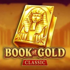 Book of Gold Classic slot logo by Playson at Instant Casino