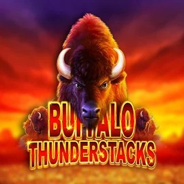 Buffalo Thunderstacks slot logo by Amatic Industries at Instant Casino