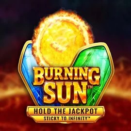 Burning Sun slot logo by Wazdan at Instant Casino