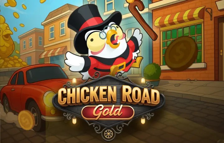 Chicken Road Gold casino game by InOut – featured logo at Instant Casino