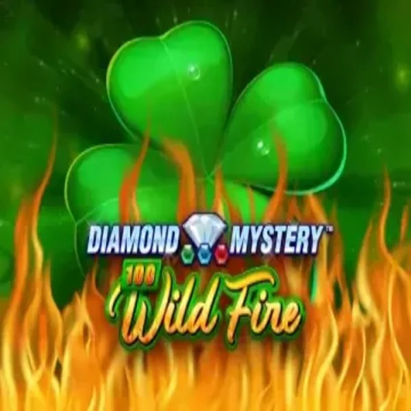 Slots logo of Diamond Mystery 100 Wild Fire from Greentube at Instant Casino