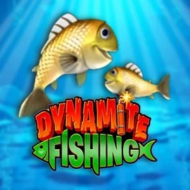 Dynamite Fishing online game logo by Inspired Gaming on instantccasino.com