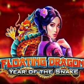 Floating Dragon Year of the Snake logo by Pragmatic Play Instant Casino