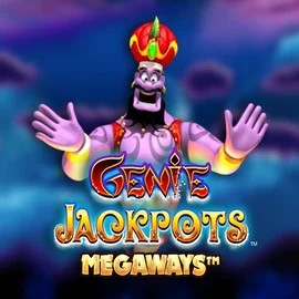 Genie Jackpots Megaways by Blueprint Gaming, showcased at instantccasino.com – game logo