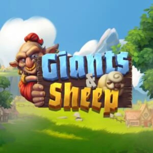 Slots logo of Giants and Sheep from Relax Gaming at Instant Casino