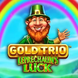 Gold Trio Leprechaun's Luck logo by Playtech at Instant Casino