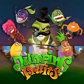 Jumping Fruits slot visual from Wazdan available on instantccasino.com