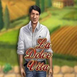 La Dolce Vita online game logo by Gamomat on instantccasino.com