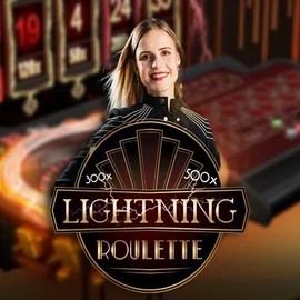 Lightning Roulette logo – Live Casino by Evolution at Instant Casino