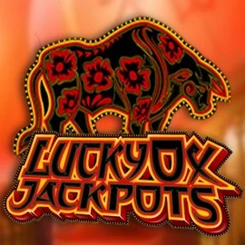 Lucky Ox Jackpots slot logo by Rival at Instant Casino