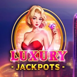 Official Jackpots logo: Luxury Jackpots by Triple Cherry at Instant Casino