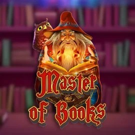 Master of Books slot logo by Swintt at Instant Casino