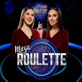 Mega Roulette slot logo by Pragmatic Play at Instant Casino