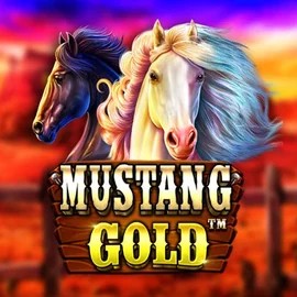 Slots logo of Mustang Gold from Pragmatic Play at Instant Casino