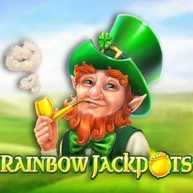 Rainbow Jackpots slot visual from Red Tiger Gaming available on instantccasino.com