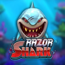 Razor Shark logo – Slots by Push Gaming at Instant Casino