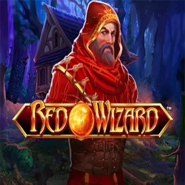 Red Wizard online game logo by Rarestone Gaming on instantccasino.com