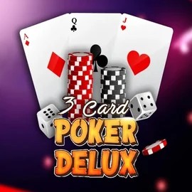 Three Card Poker Delux game by Urgent Games – logo hosted on Instant Casino