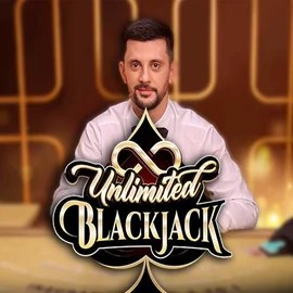 Unlimited Blackjack slot visual from Ezugi available on instantccasino.com